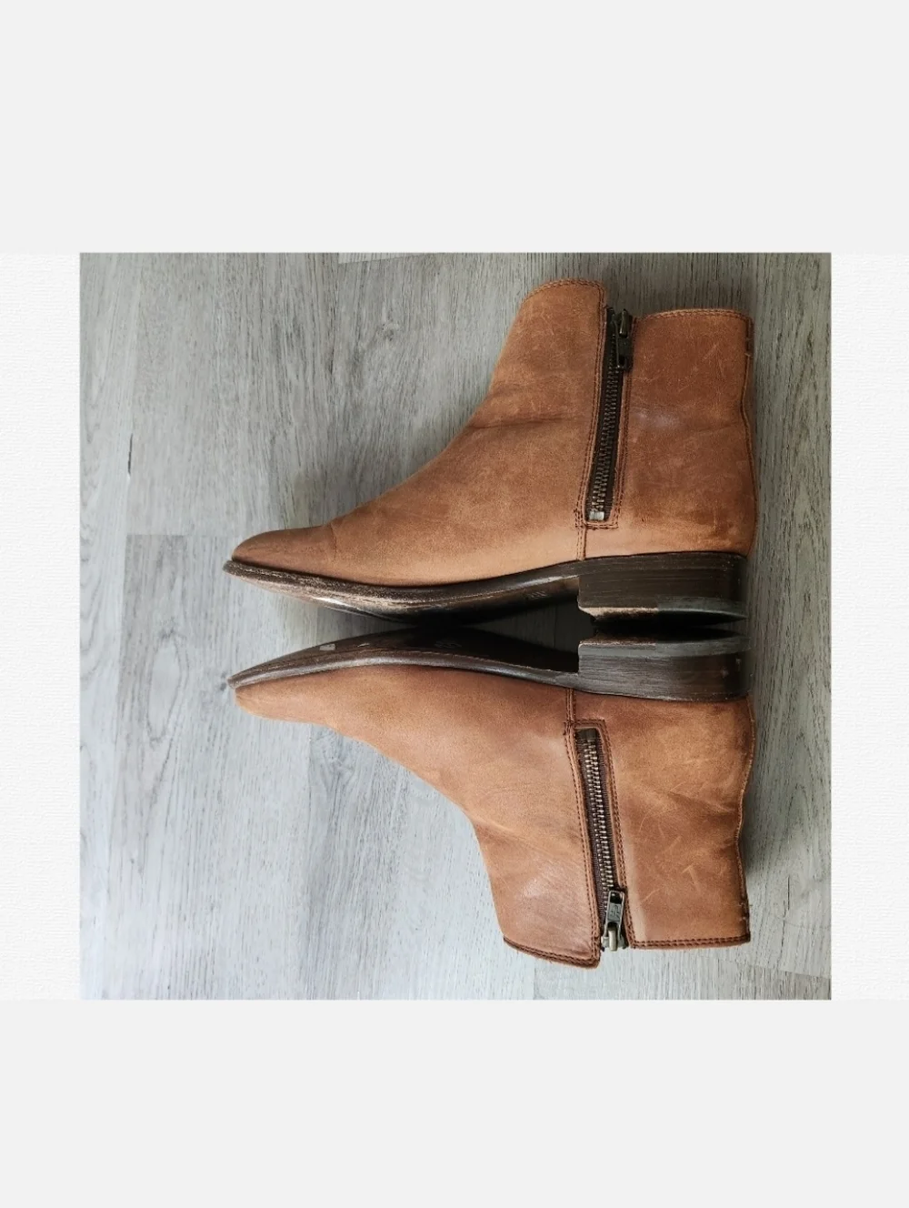 Frye leather imported
